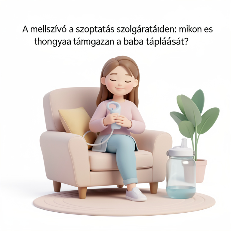 A mellszívó a szoptatás szolgálatában: mikor és hogyan támogatja igazán a baba táplálását?